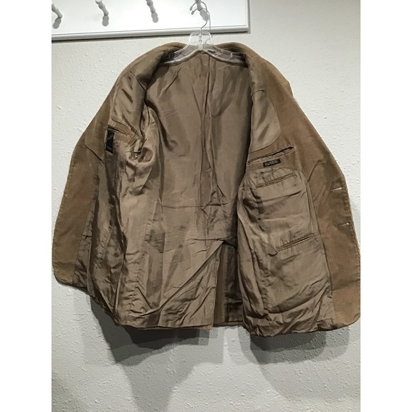 Vtg Egon von Furstenberg Corduroy Blazer Sport Coat Size 42R Old Money Heritage - Picture 5 of 8